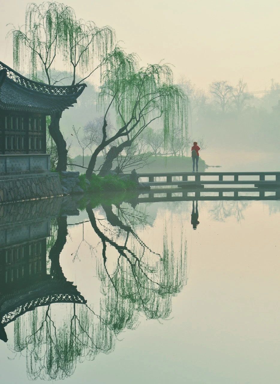 风景水彩素材