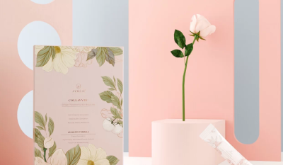 粉色系植物品牌包装设计