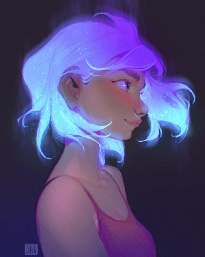 荷兰插画艺术家 Lois van Baarle
loish.net ​​​​