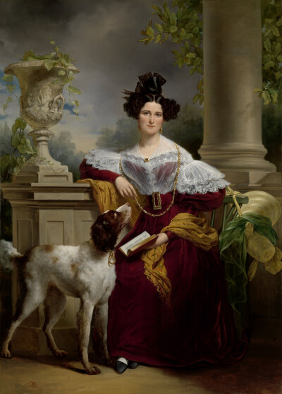 Portrait of Alida Christina Assink
作者:Jan Adam Kruseman
尺寸:h 206cm - w 149cm
创作时间:1833/1833