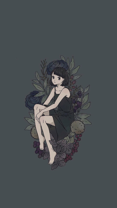壁纸(动漫，少女，插画，人物)