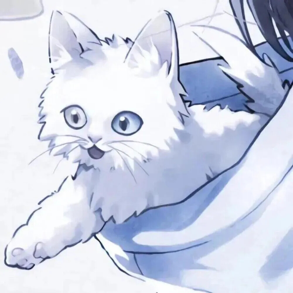 情侣头像 猫猫