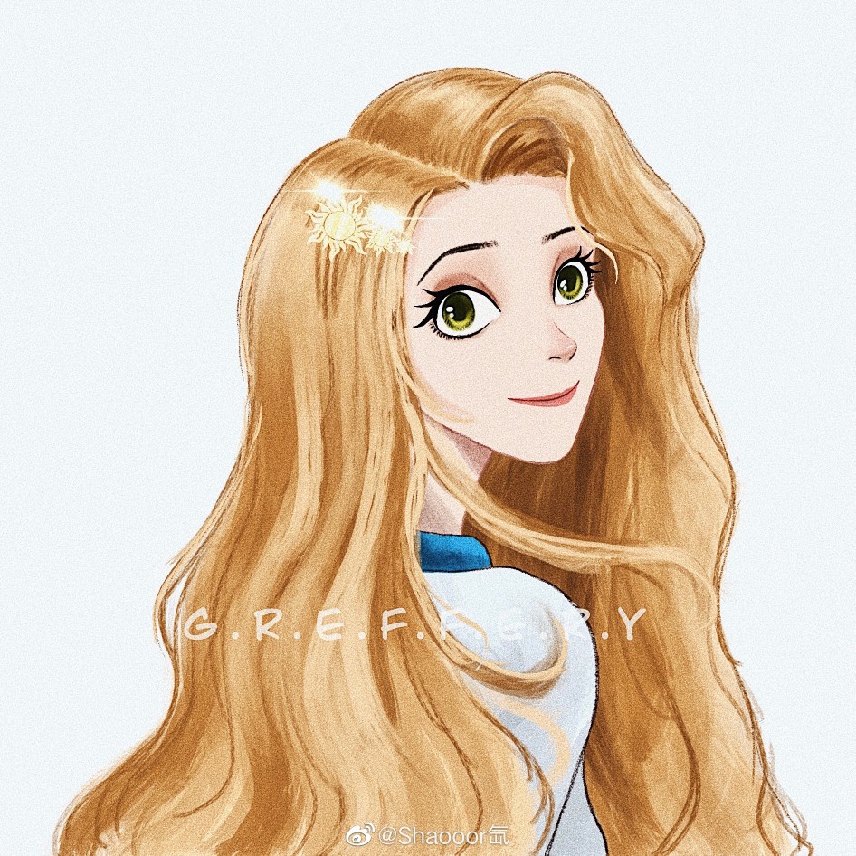 迪士尼公主头像图源微博见水印