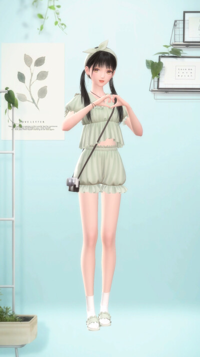 自搭，原创雨兮mono