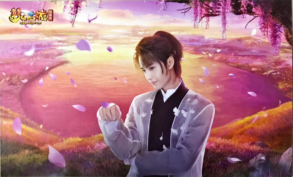 王一博代言梦幻西游电脑版# 明信片扫图78好漂亮78 cr:塔塔桃