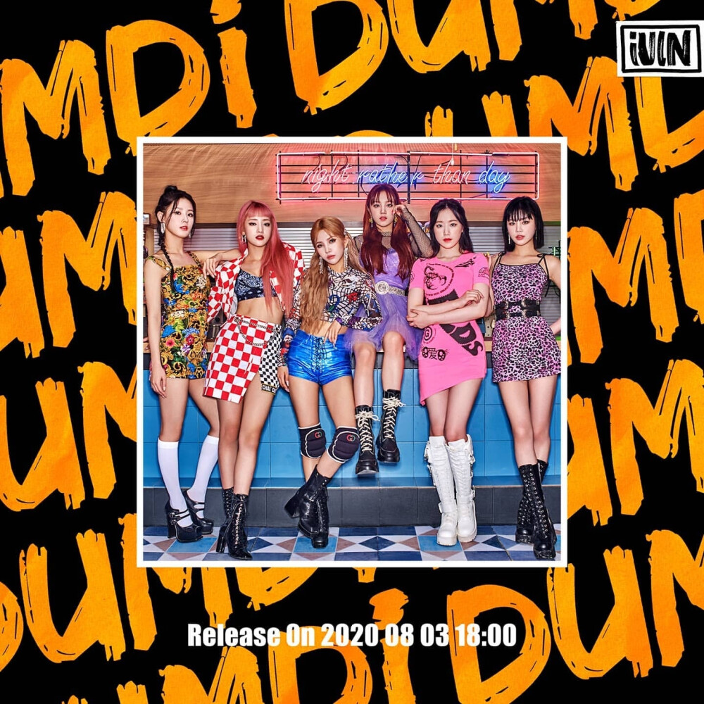 (G)I-DLE 新曲[DUMDi DUMDi]预告概念照 ​
2020.08.03 18:00 ​​​