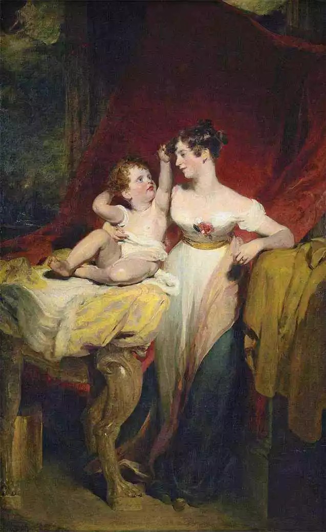 托马斯·劳伦斯爵士（Sir Thomas Lawrence，1769年4月13日- 1830年1月7日），英国摄政时期最出名的肖像画家。英国皇家艺术学院院长。他的作品气质优雅，是他所处时代最流行的肖像画家。曾就读于皇家艺术学院，1792年继约书亚·雷诺兹后成为国王的御用画师。