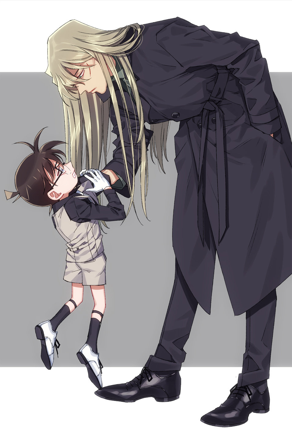 柯南就是团宠!大家都喜欢可爱的小柯南!twi:k_gear_labo