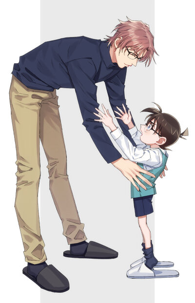 柯南就是团宠！大家都喜欢可爱的小柯南！twi:k_gear_labo