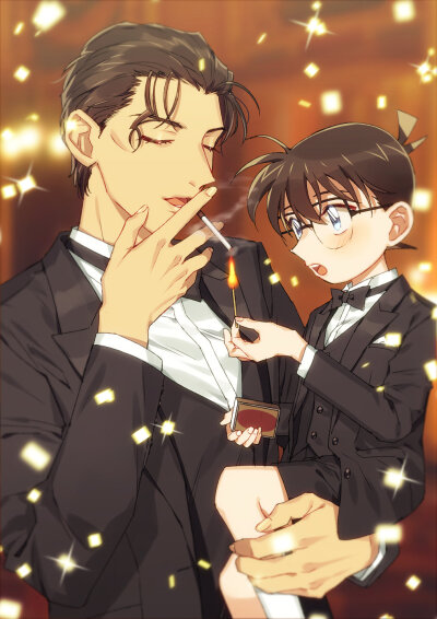 柯南就是团宠！大家都喜欢可爱的小柯南！twi:k_gear_labo