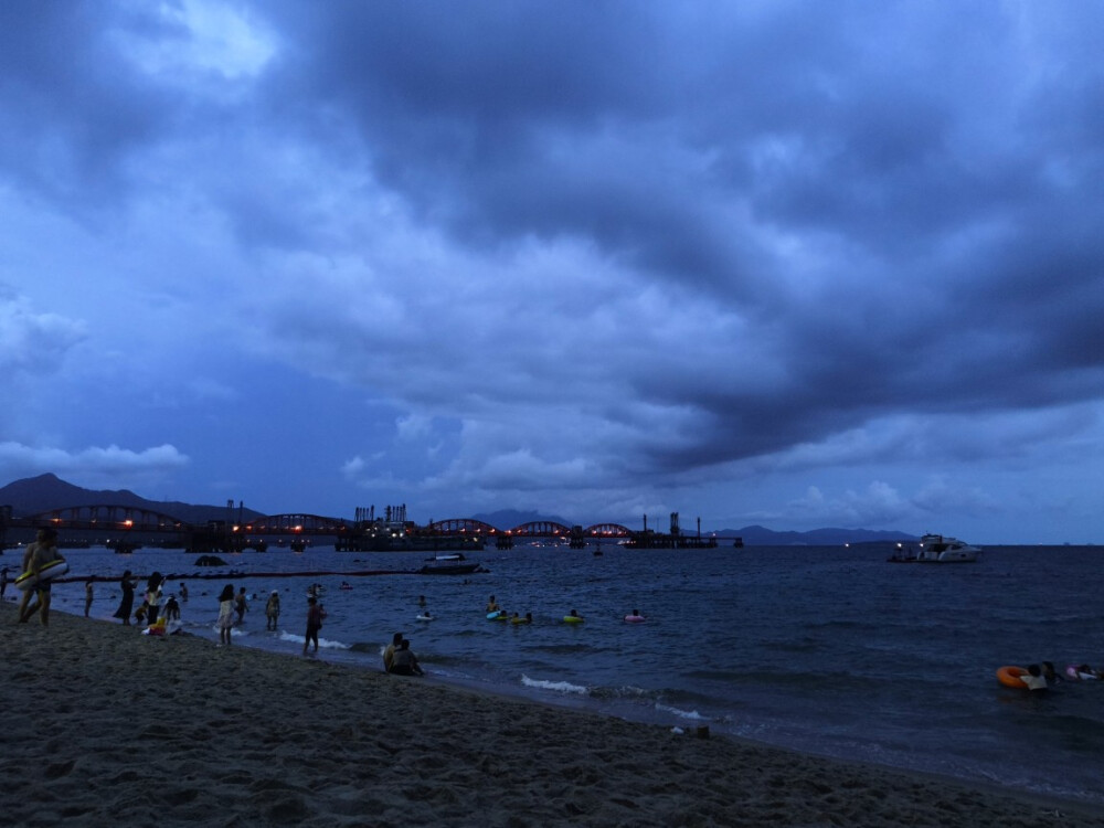 是我喜欢的大海
海だ。