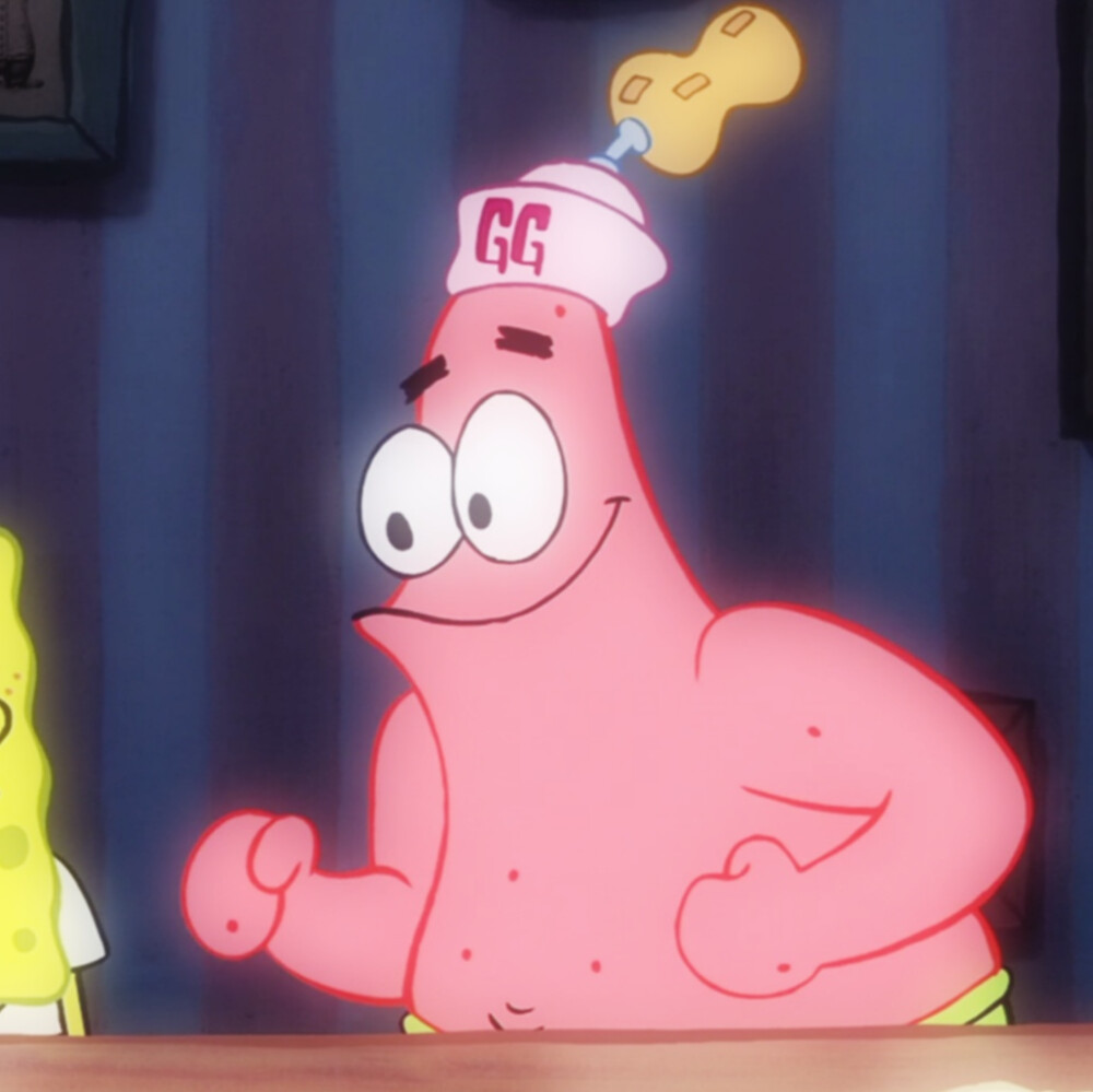 情侣头像海绵宝宝