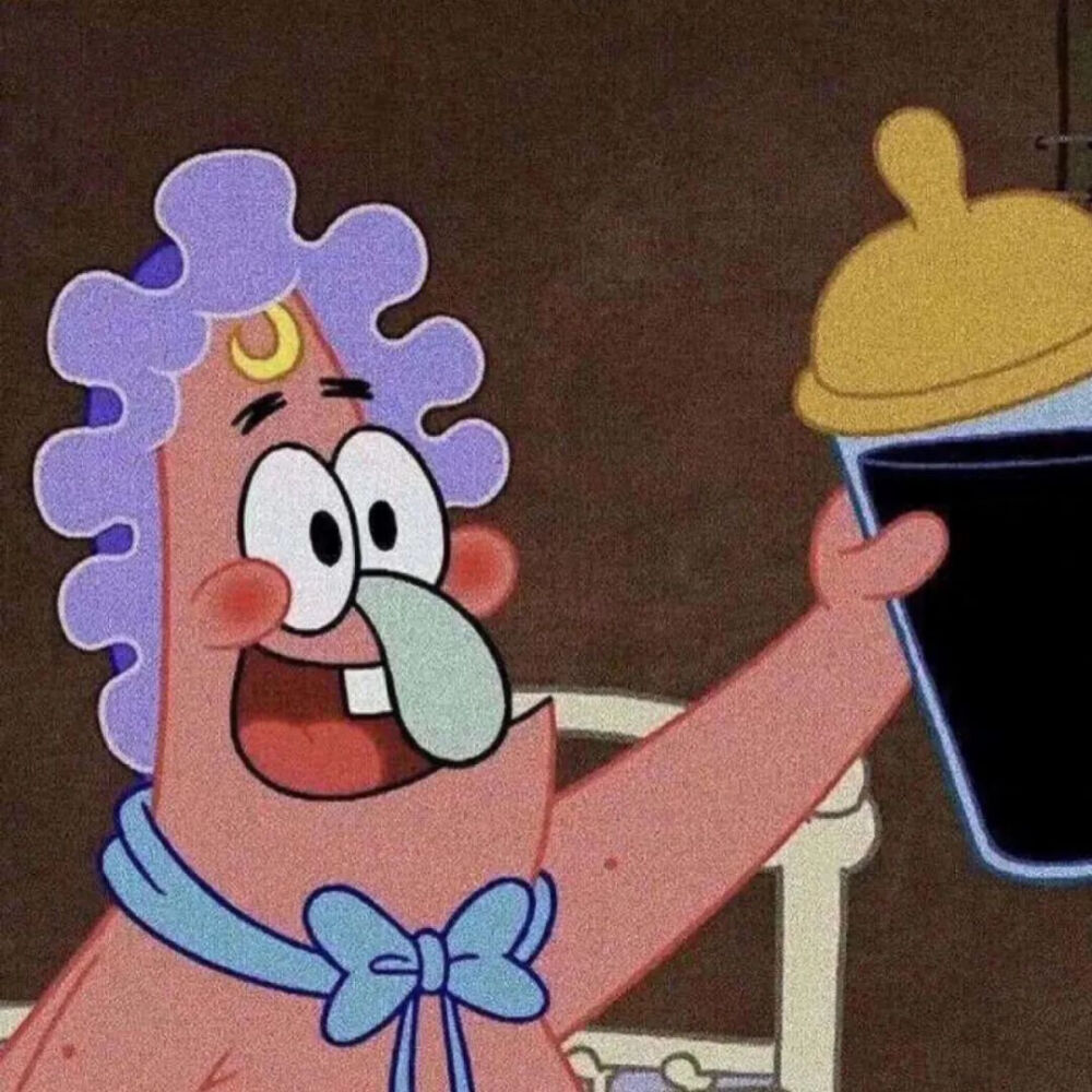 搞怪头像丨可爱丨海绵宝宝丨派大星
“早啊 小蜗 章鱼哥 海绵宝宝 派大星”