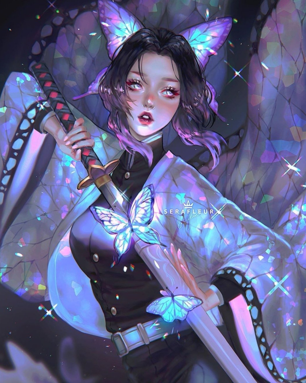 封神之作 | 华丽的塑造美的犯规
插画师：serafleur