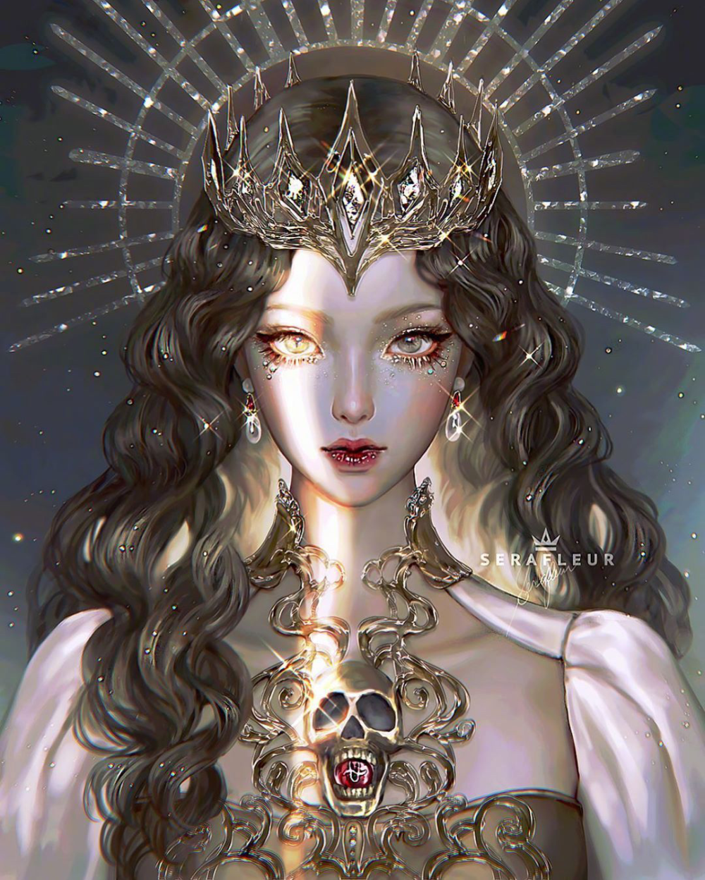 封神之作 | 华丽的塑造美的犯规
插画师：serafleur