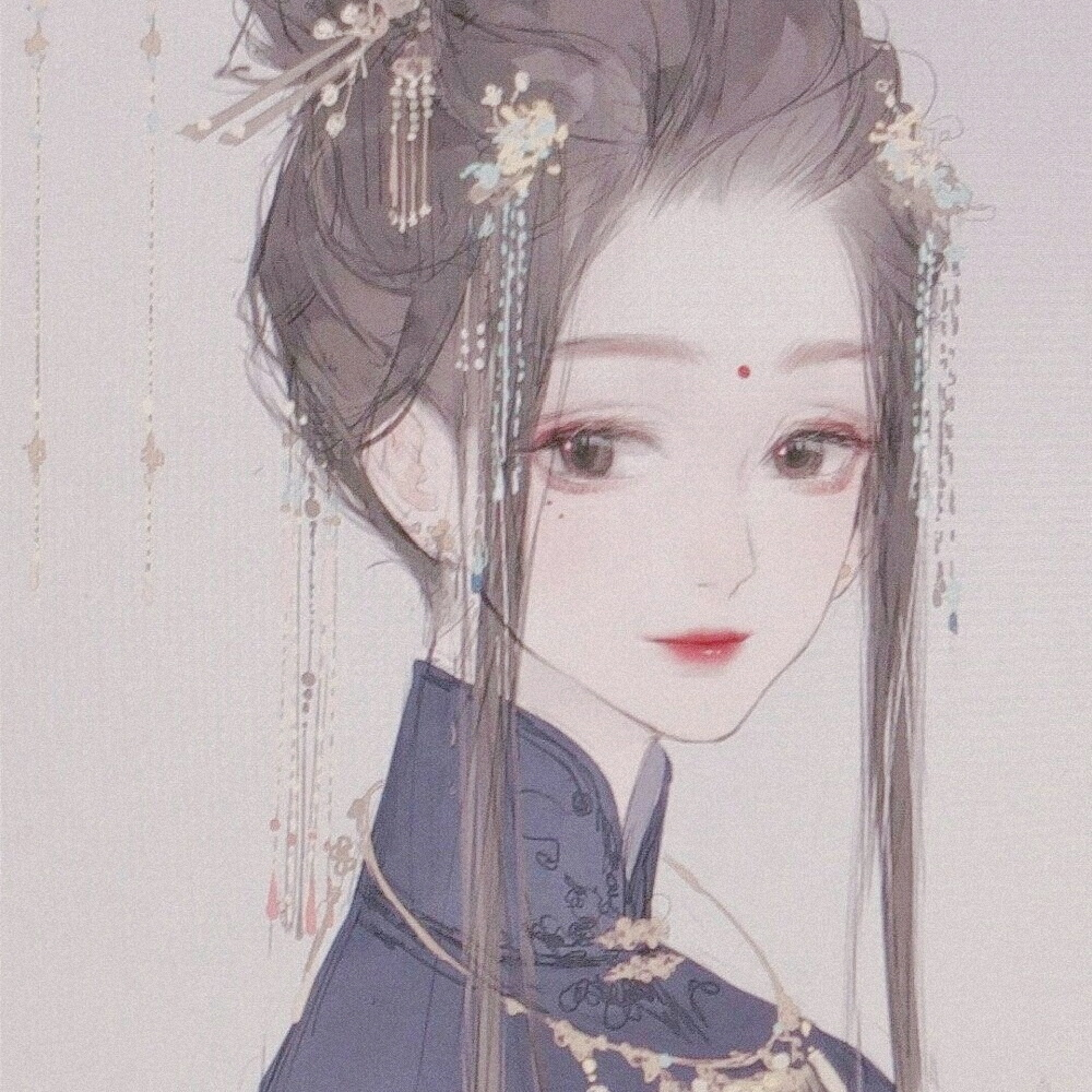 「古风头像背景套图」
人间忽晚，山河已秋。
古风女头cr:早见青野