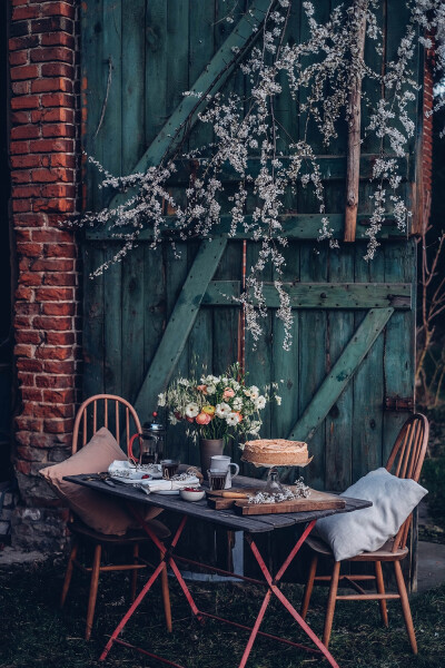 花海里的野餐 B162