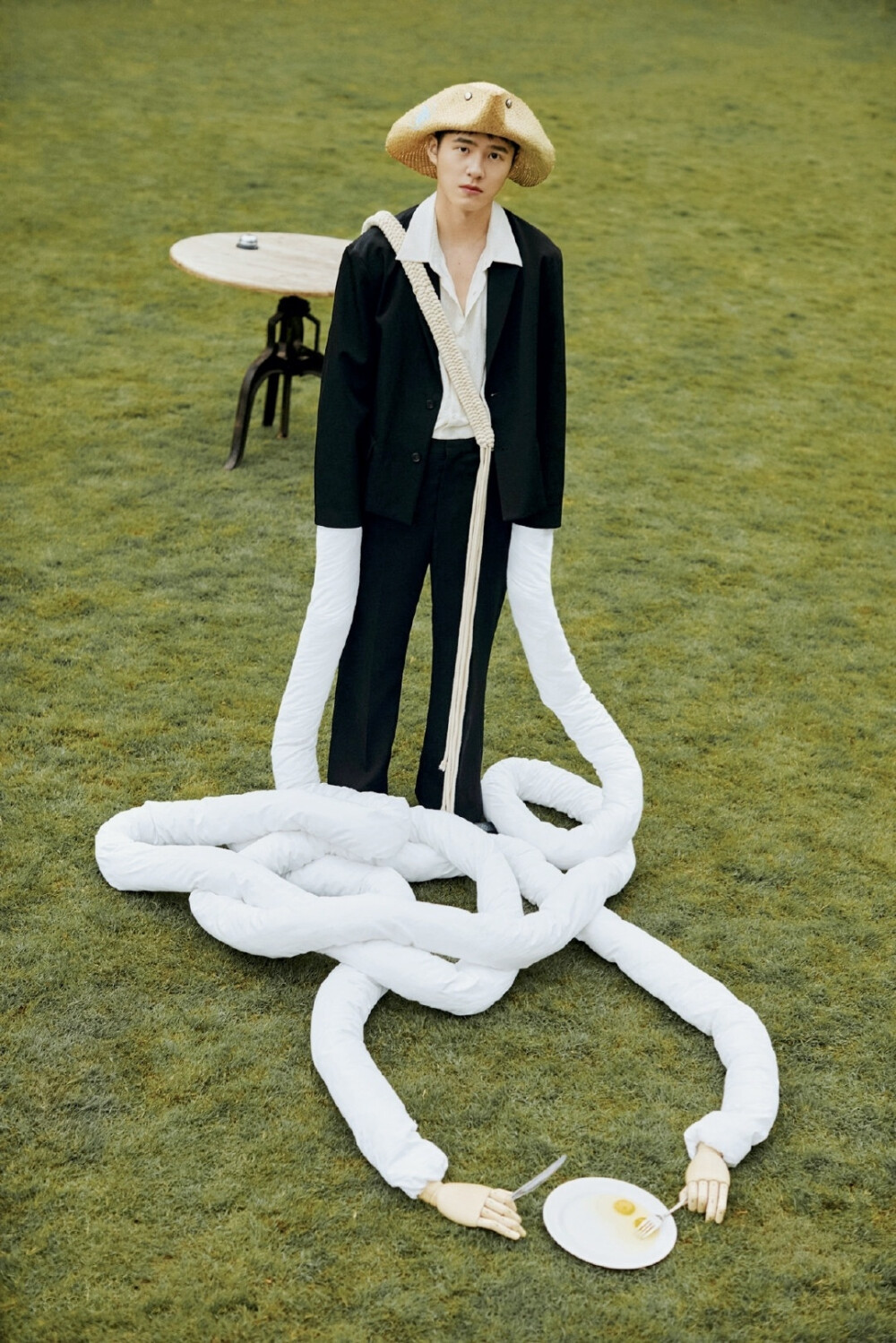 我那不信仰正义的儿子，居然信仰你。
cr微博