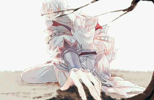 王者荣耀 李白 画师:诸屈葛源