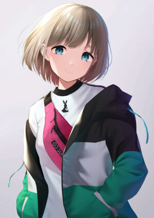 次元短发姬