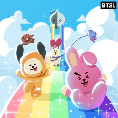 BTS BT21 TATA RJ 防弹少年团