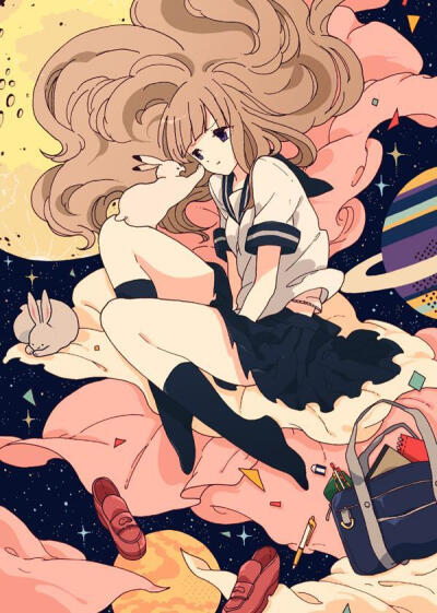 p站画师けーしん
真爱死这种画风了!
做壁纸太舒心啦~