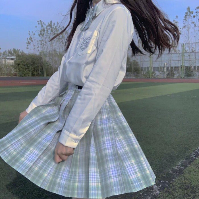 JK制服部位女头