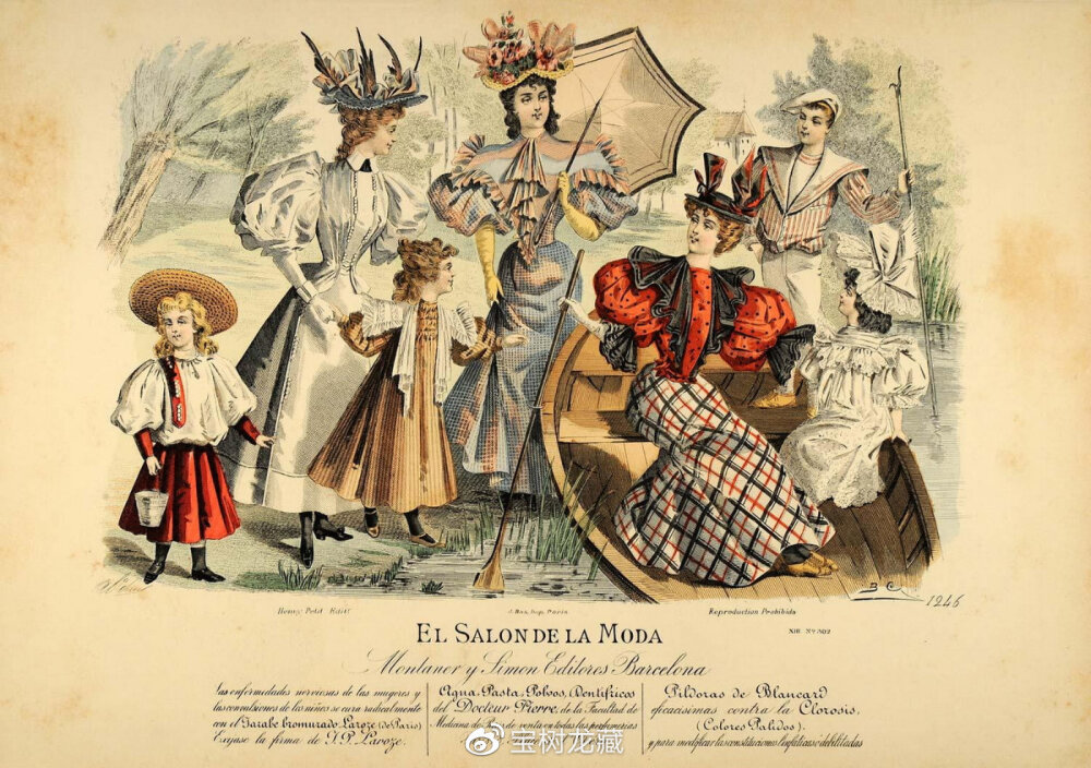 维多利亚时代女装 夸张的泡泡袖