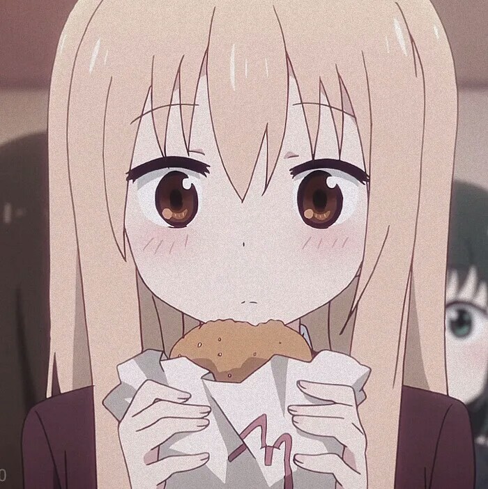 动漫头像 《干物妹小埋》 土间埋 滤镜 可爱 仙气 食物