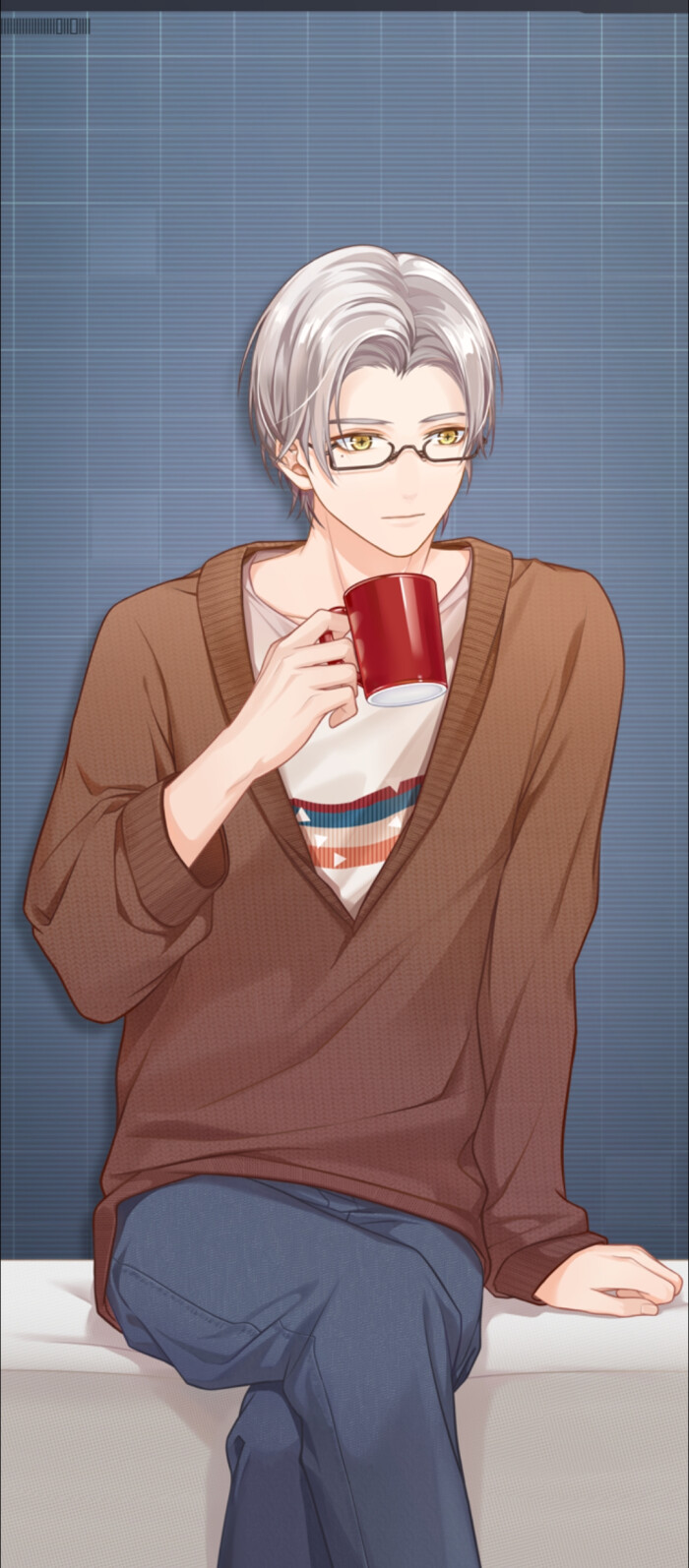 莫奕，白发金瞳