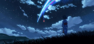 《你的名字》朋友圈背景