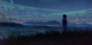 《你的名字》朋友圈背景