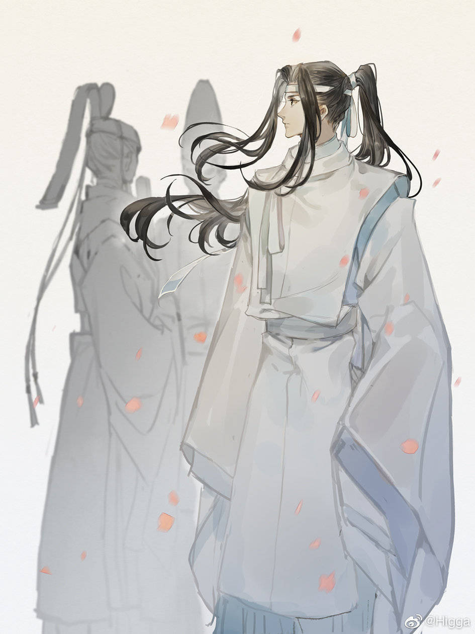 魔道祖师，和风版吧？
蓝忘机