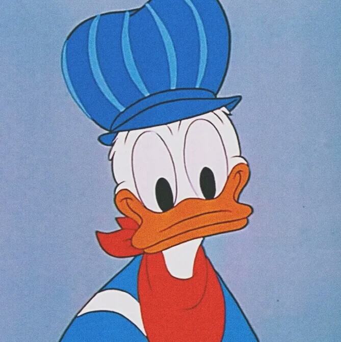 动画头像迪士尼唐老鸭