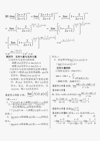 大一高数上册重点！准大一的同学转走，开学了一定会用到的！
及格必备！高数别挂科啦