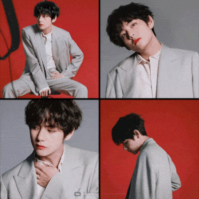 金泰亨四格图gif 抱图请dd 喜欢可收藏