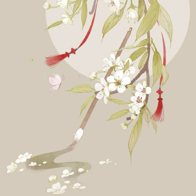 ——
温山软水万千，不及你眉眼半分。
头像背景套图cr:清夏十五
背景图画师:点意画