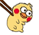 可爱表情包鸭