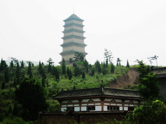 陕 盩厔 游仙寺法王塔