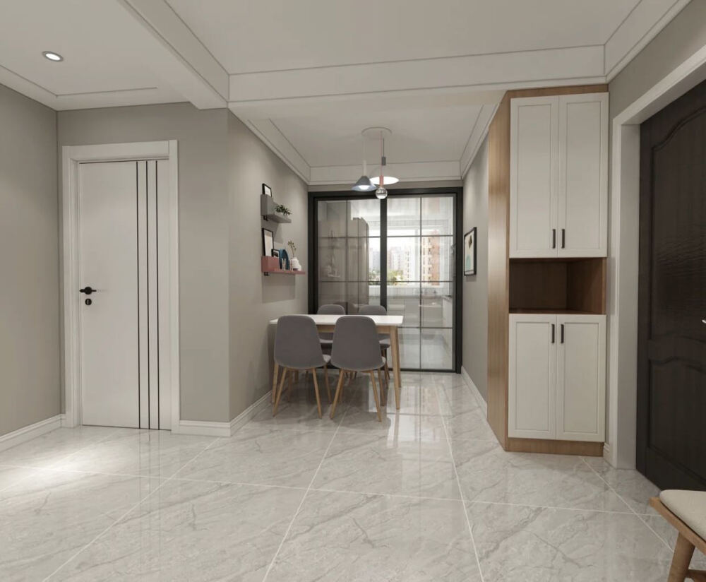 一对即将步入婚姻殿堂的年轻小情侣的婚房，不得不说北欧风格还是大家喜欢的呢，经历三个月终于完工啦。