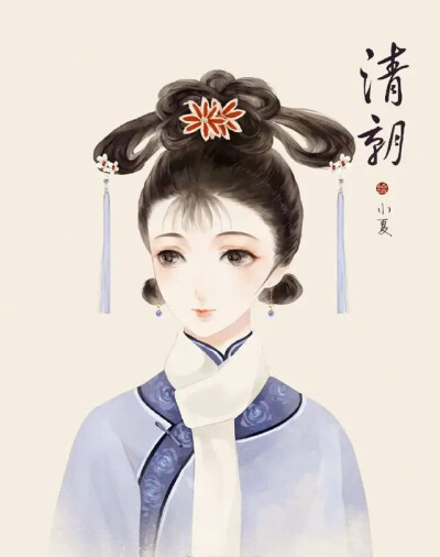 画手干货
古代女性发式