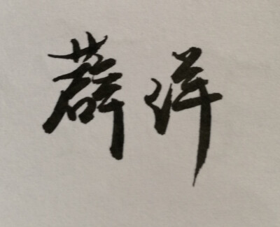 我的垃圾手写（练字练字练字）