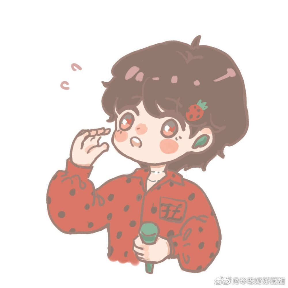 q版泰泰 bts饭绘 防弹少年团 金泰亨 v