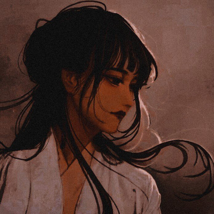 落月坠入星野。