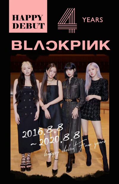 Blackpink.四周年快乐