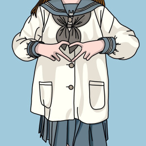 日常jk女孩的手绘头像 画师:画jk的脑虎 - 高清图片,堆糖,美图壁纸