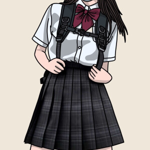 日常jk女孩的手绘头像 画师:画jk的脑虎 - 高清图片,堆糖,美图壁纸