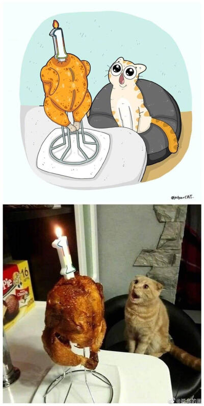 [cp]看平平无奇的原图VS有趣的灵魂画作~
插画师ROCKYS ​​​[/cp]