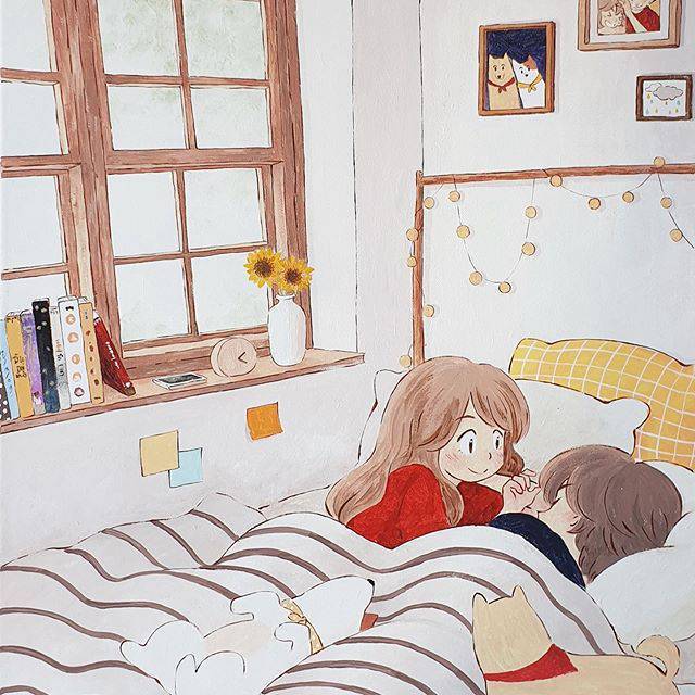 情侣的日常（画师：Kanis） ​​​