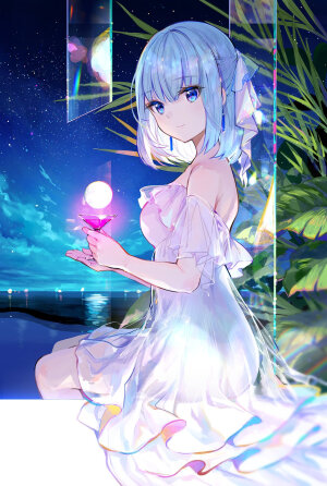 夏透月 画师 藤原
 画师：@fuzichoco